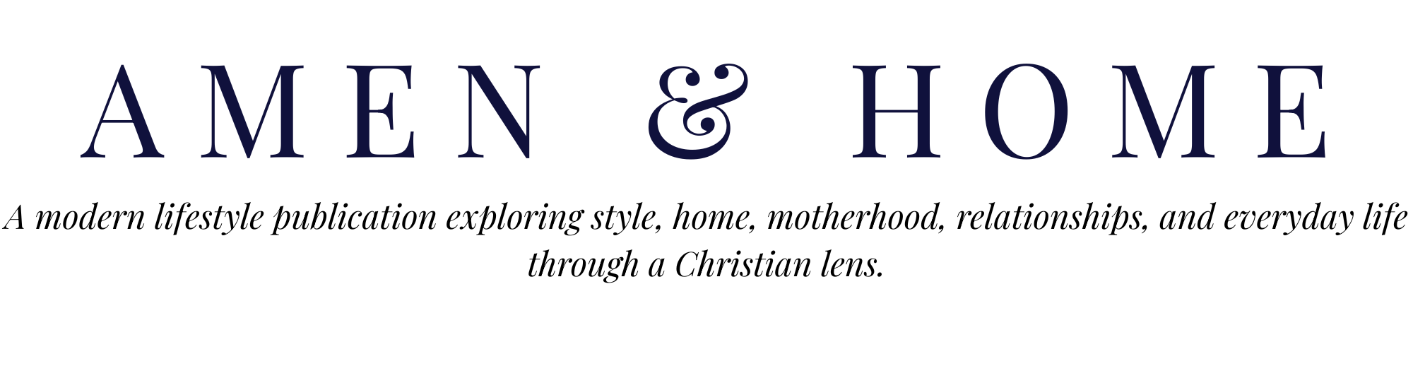 Amen  &  Home 